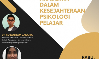 WEBINAR PERANAN PENASIHAT AKADEMIK DALAM KESEJAHTERAAN PSIKOLOGI PELAJAR